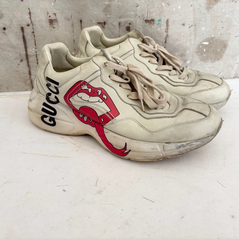 Rython Flaming Lip Sneakers